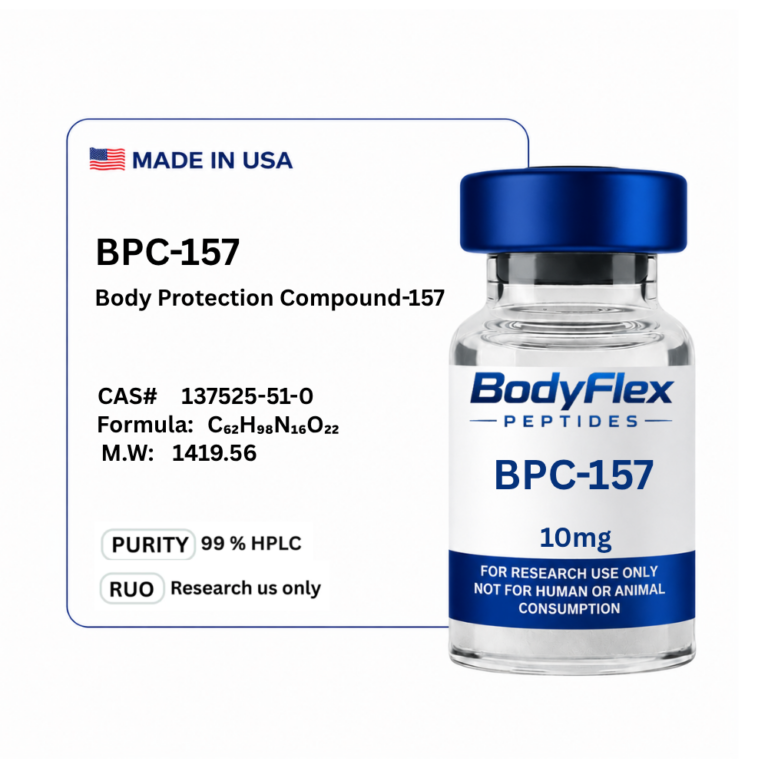 BPC-157 research peptide vial