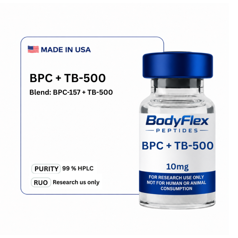 BPC + TB-500 research peptide vial